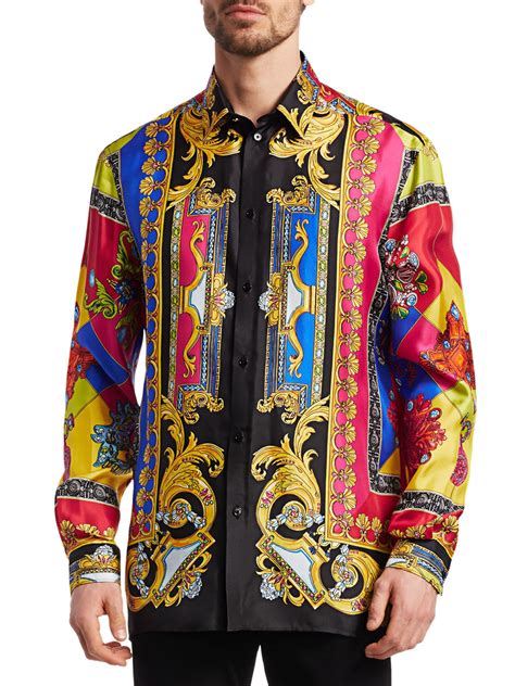 ebay versace mens shirt|Versace clearance for men.